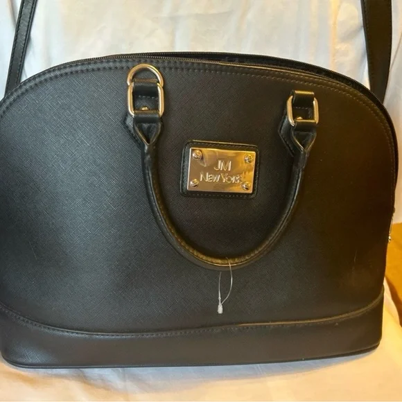 Joy Mangano St. Tropez Black Satchel - Picture 2 of 11